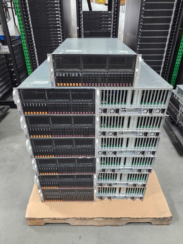 SYS-420GP-TNR 8x GPU AI Server 2x Silver 4310 24-Core 2.1GHz 256GB RAM PCIe 4.0