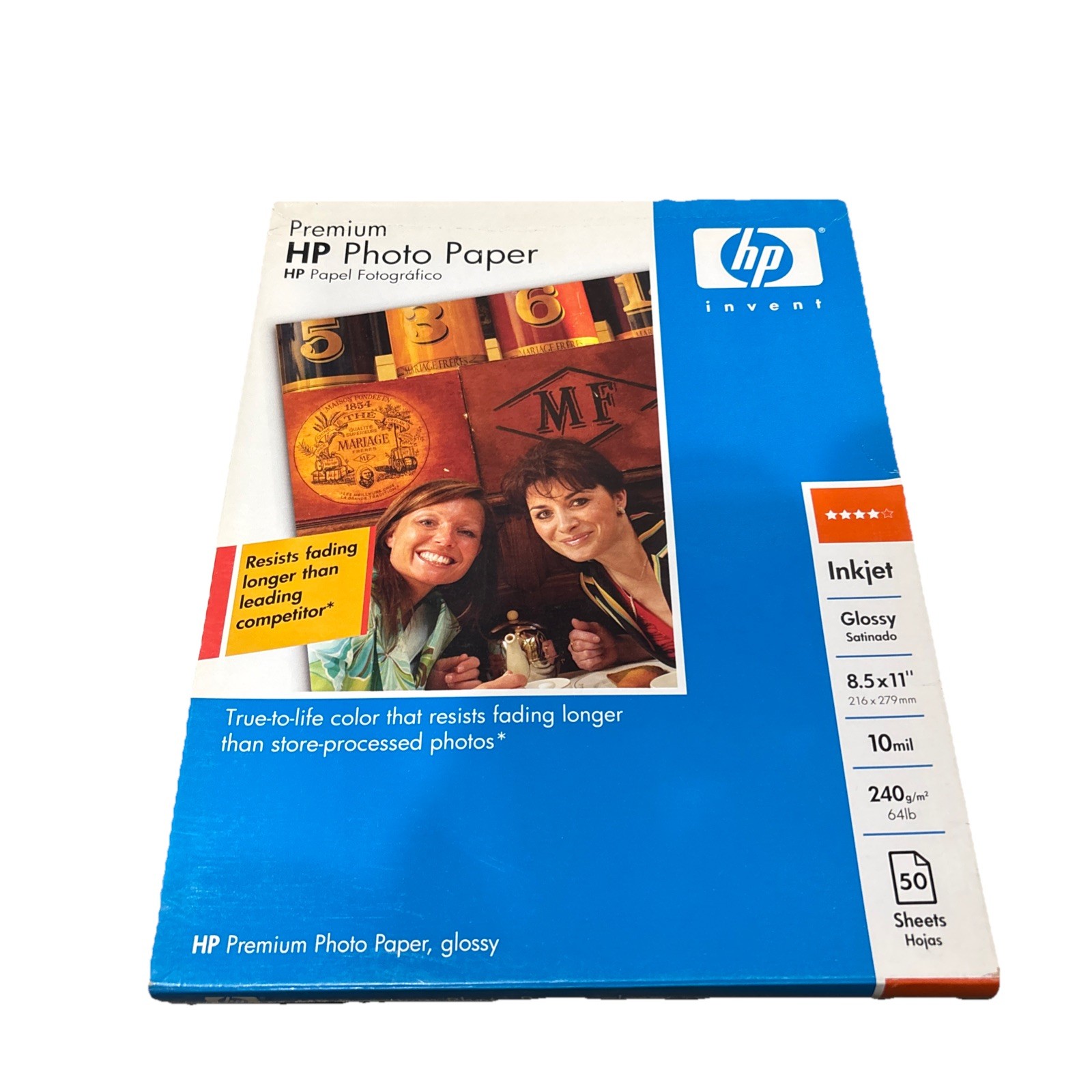 HP Premium Glossy Photo Paper C6979A 50 Sheets 10mil 8.5x11 Inkjet