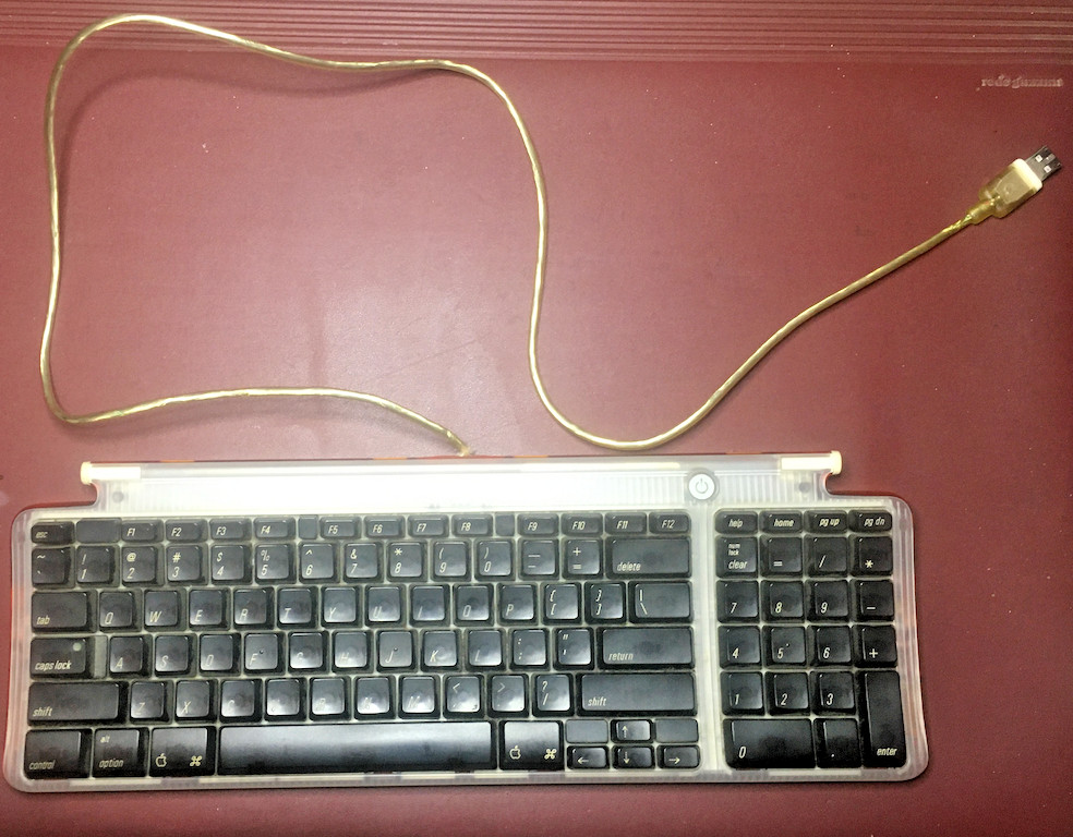 Vintage Apple USB Keyboard iMac Bondi Blue, 5 Flavors, Imac DV