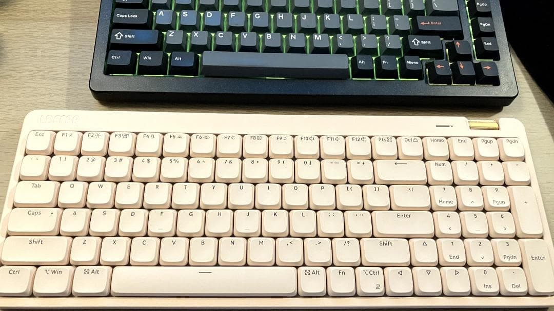 Lofree FLOW Lite 100-Key Mechanical Keyboard Wireless Triple Mode White
