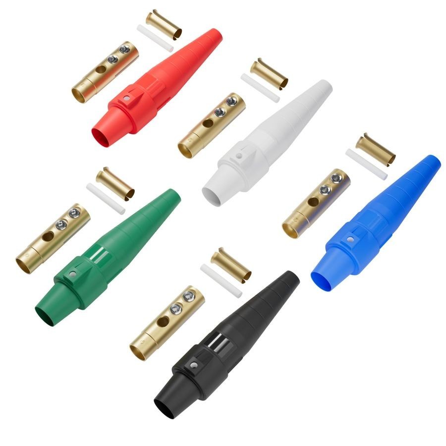 400A Cam Lock Power Connector Camlock Wire Set with 5 Female for Power