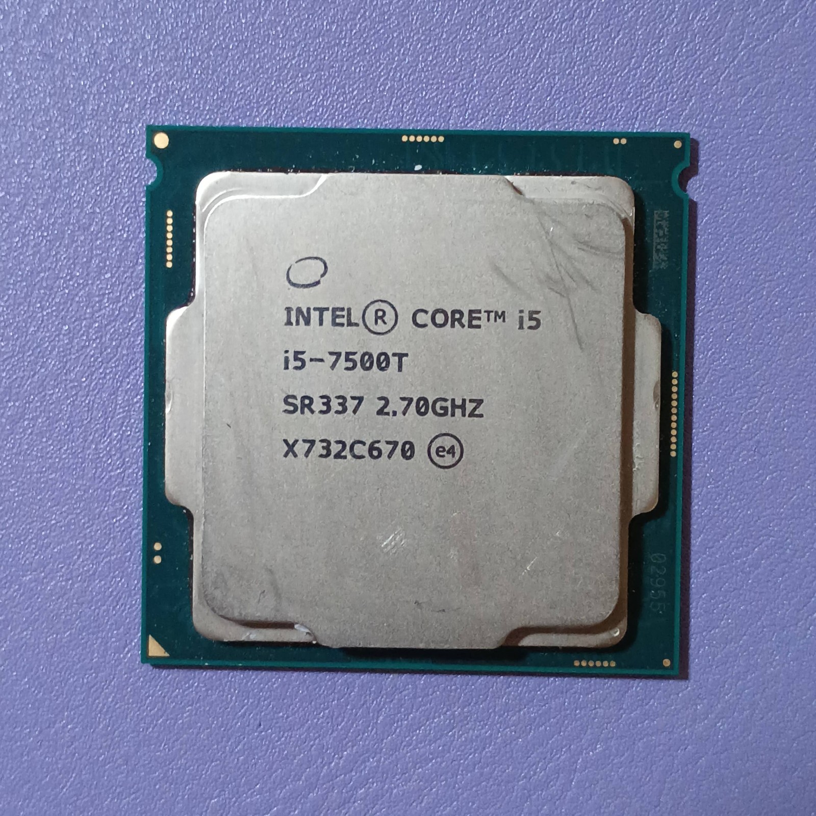 Intel Core i5-7600T 2.70GHz Quad-Core CPU Processor X732C670 LGA1151