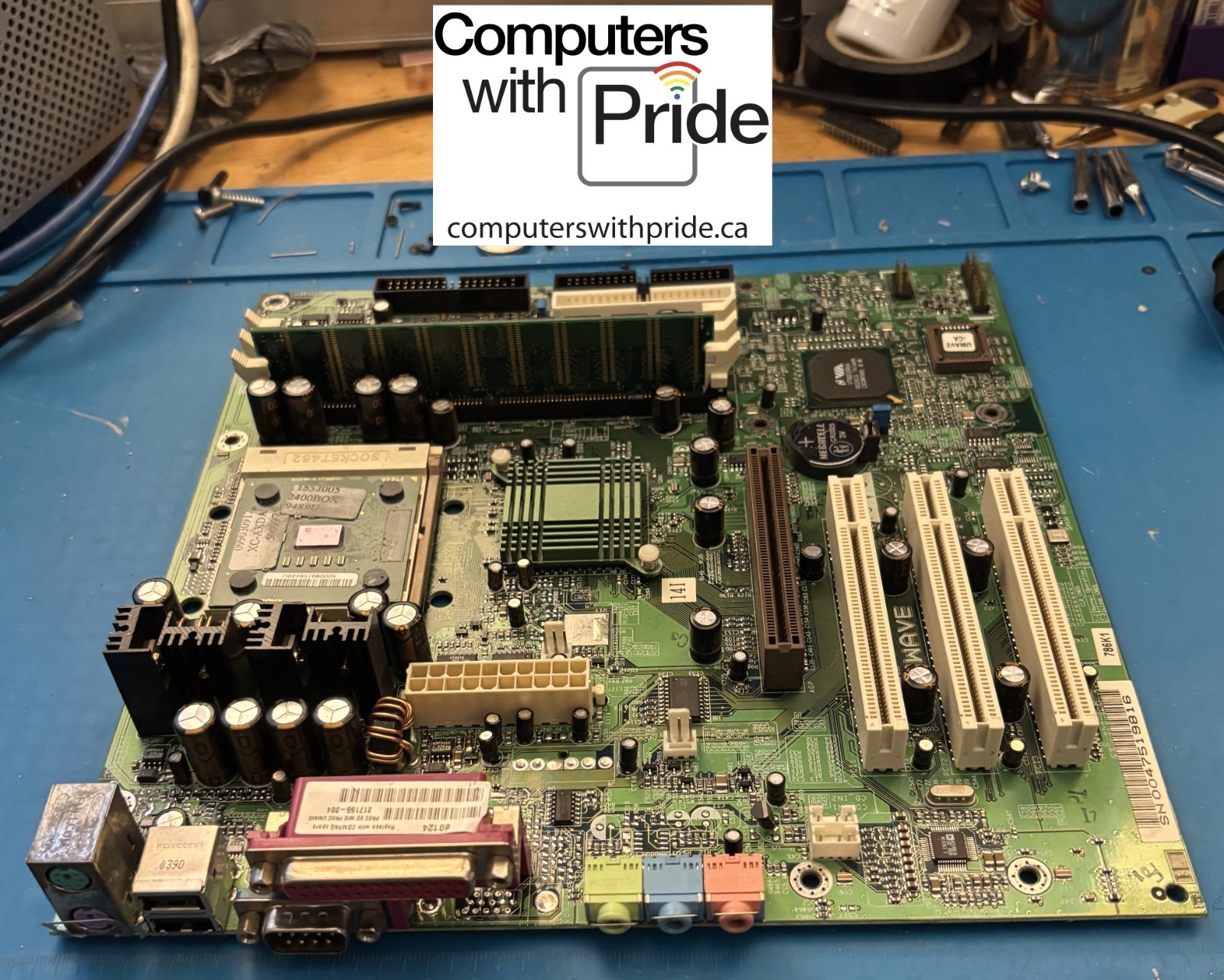Compaq UWAVE Socket 462 mATX Motherboard