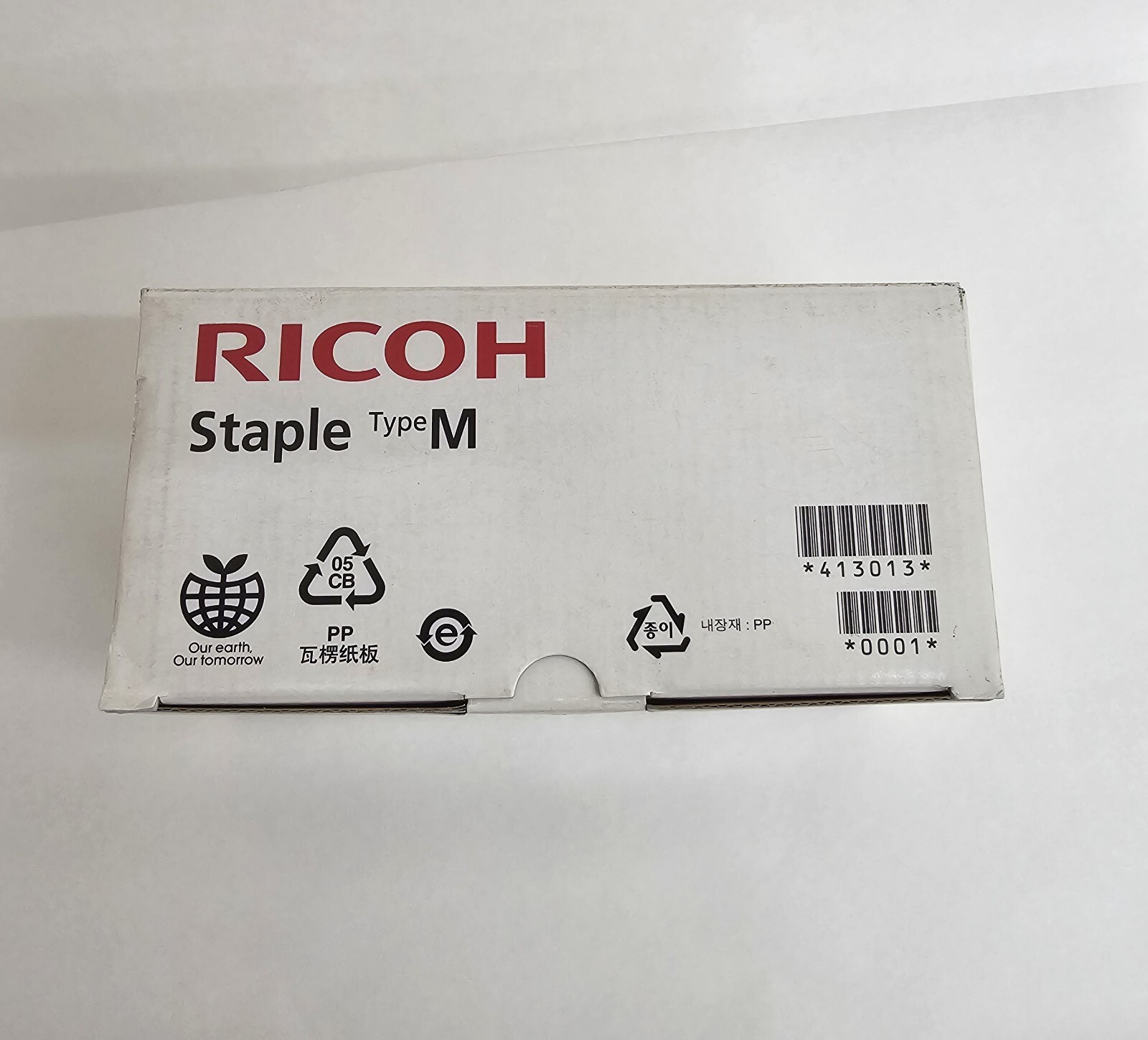 Ricoh Type M Staple Cartridge 1 Box 5,000 Staples per Cartridge Genuine
