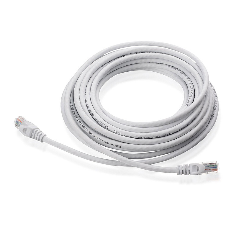 US 15M 50Ft Cat6 Cat 6 Network Internet Cable RJ45 Ethernet Lan Patch Cable