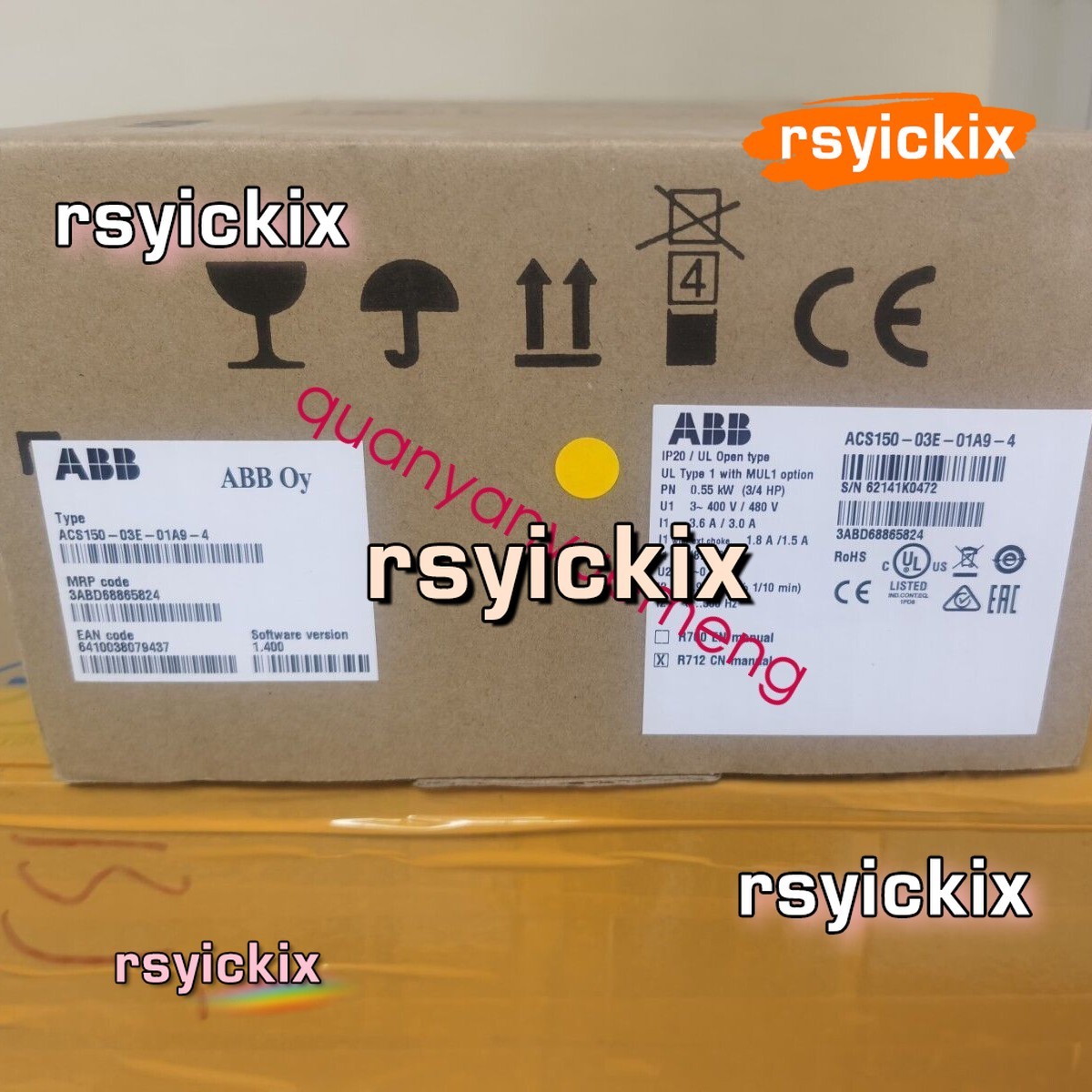 1PCS ABB ACS150-03E-01A9-4 Frequency Converter