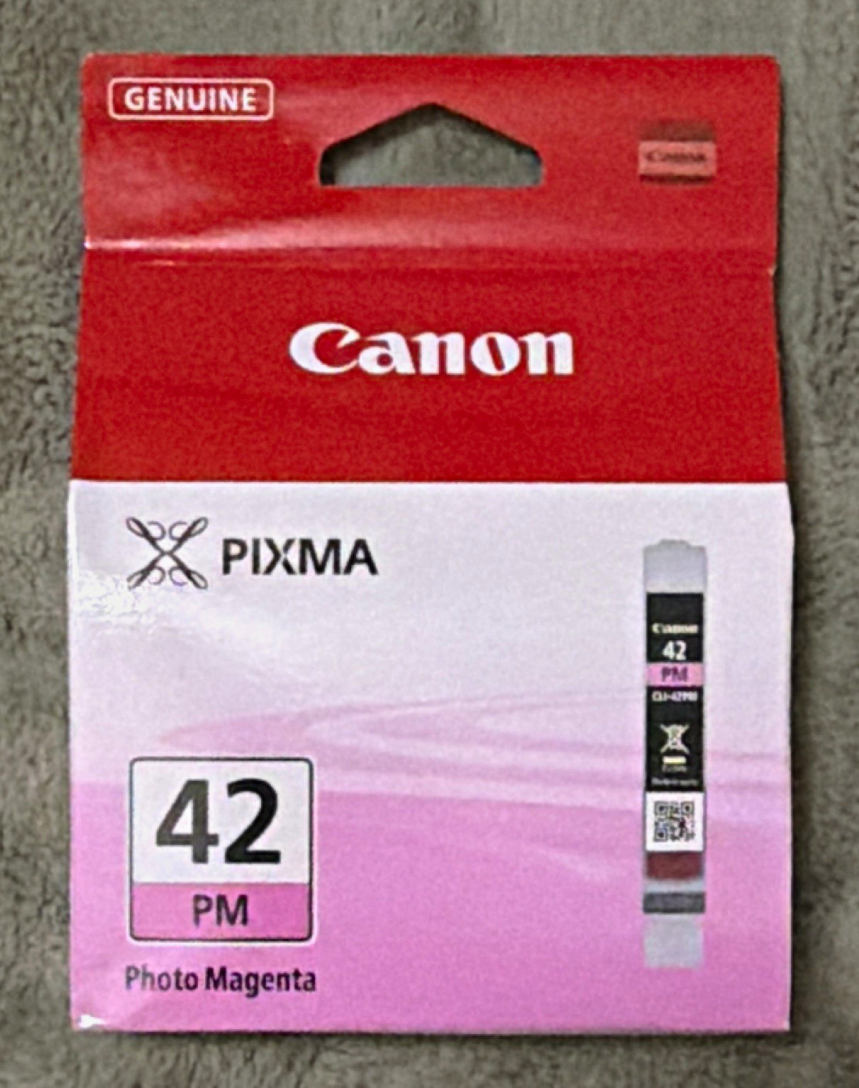 Canon Genuine CLI-42PM Photo Magenta Ink Cartridge for PIXMA Inkjet Printers