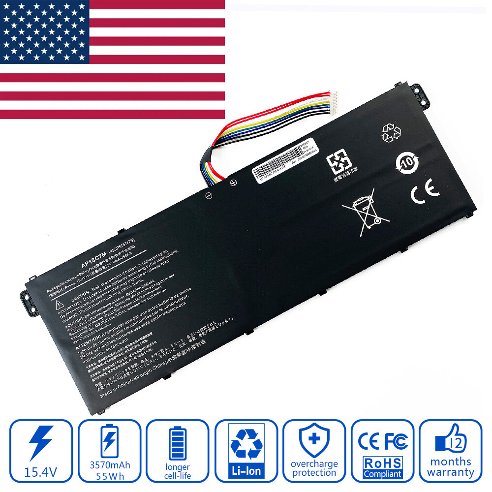 AP18C7M Battery for Acer KT.00407.008 KT.0040G.006 KT.0040G.004 KT.00407.008