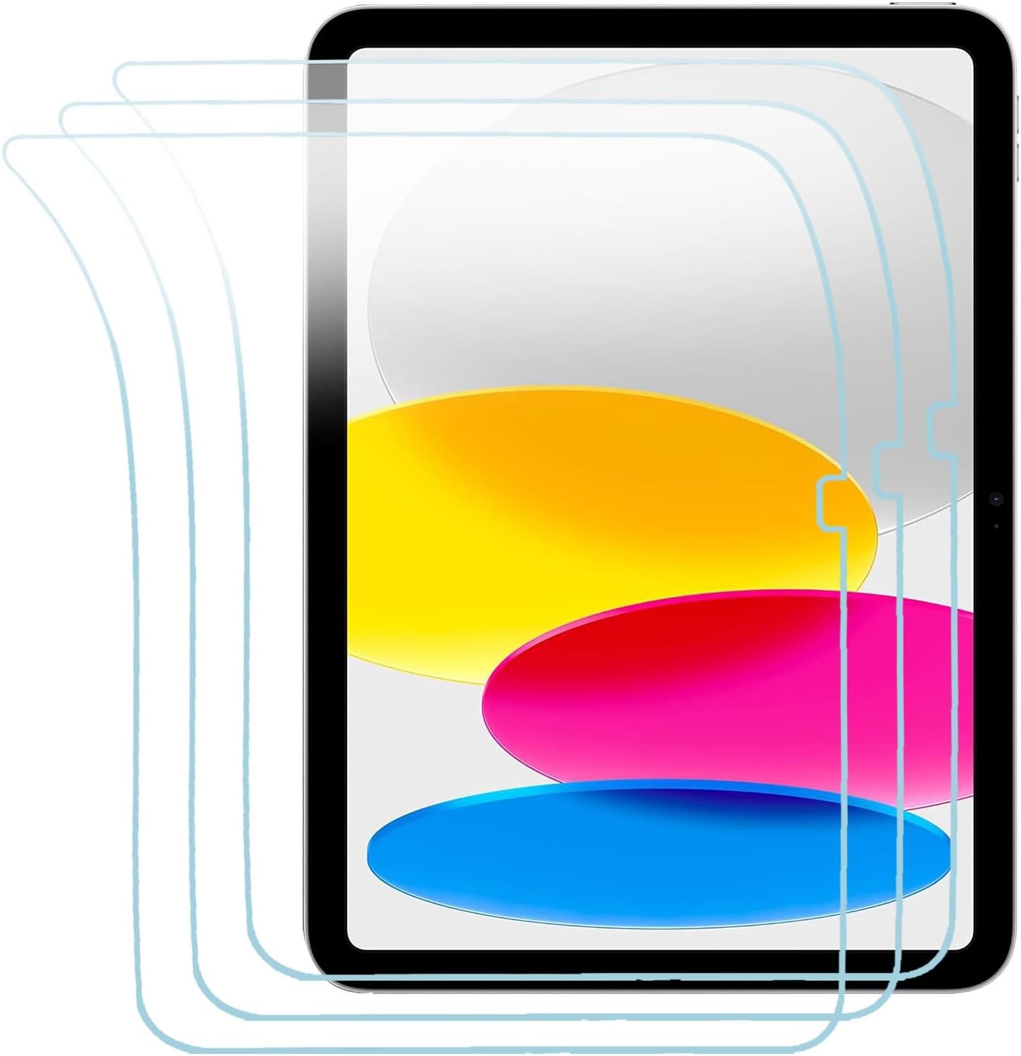 3 Pack Paperfeel Screen Protector for iPad 11th & 10th Gen, High Clear Touch Sen