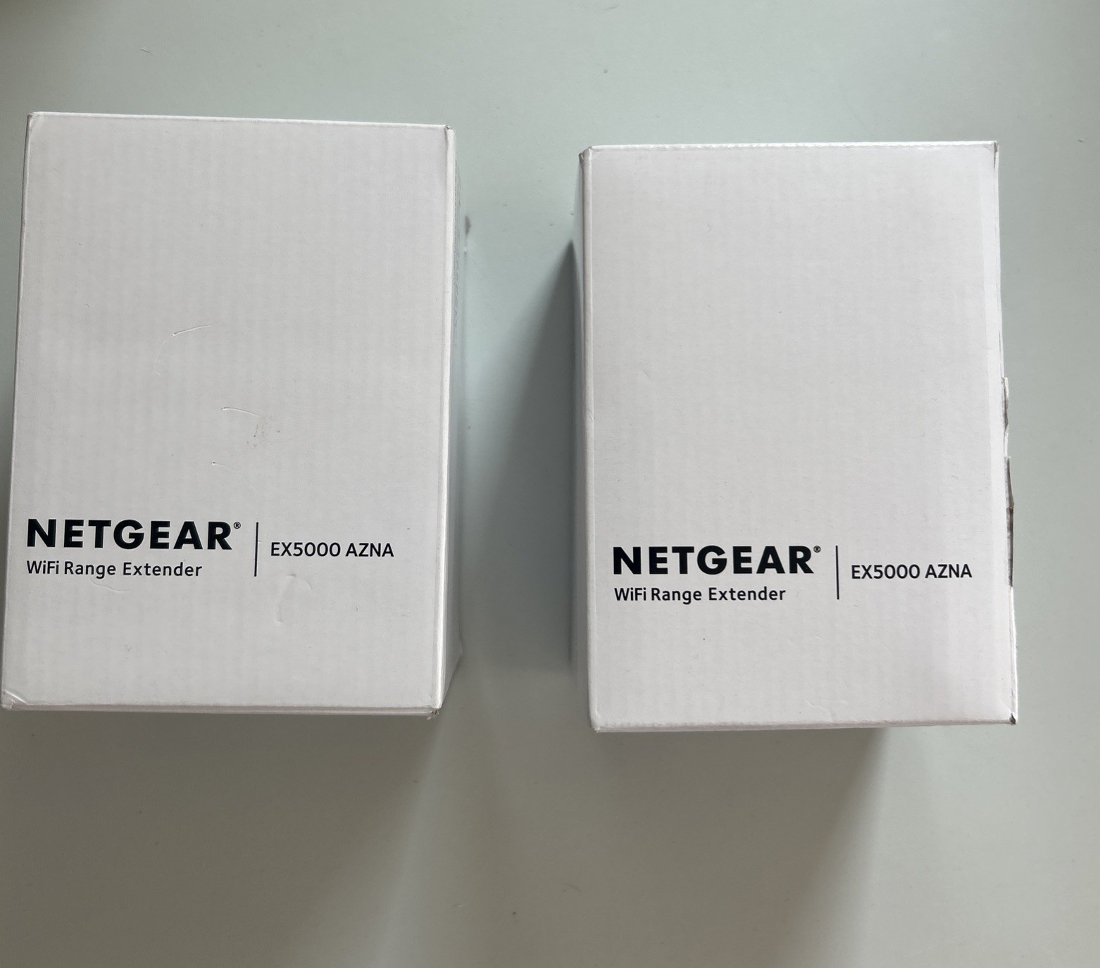 Lot Of 2 NETGEAR EX5000 Wall-plug Wi-Fi Range Extender 1.2Gbps - White (AC1200)