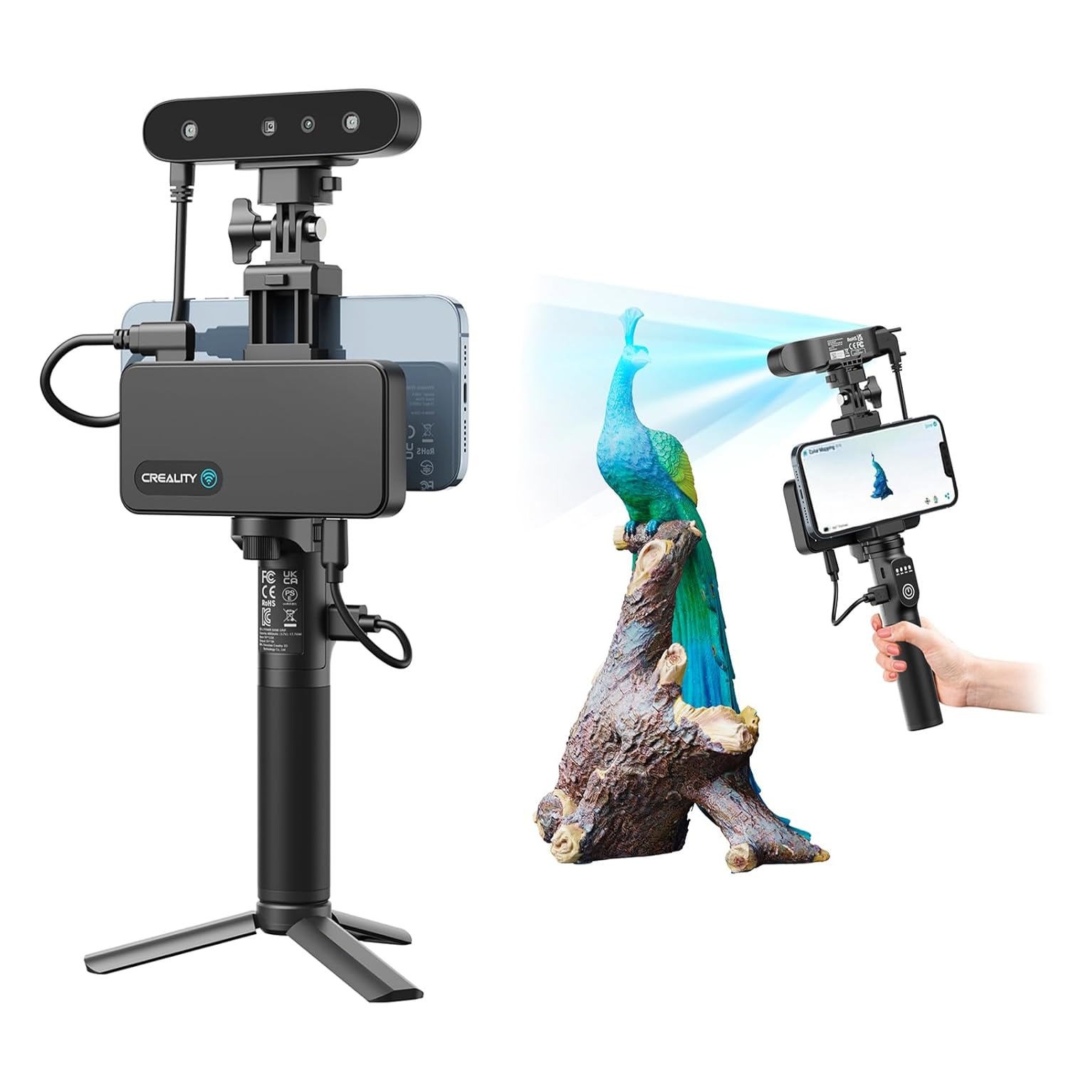 Creality CR-Scan Ferret Pro 3D Scanner Handheld with WiFi 6 Anti-Shake Tracking