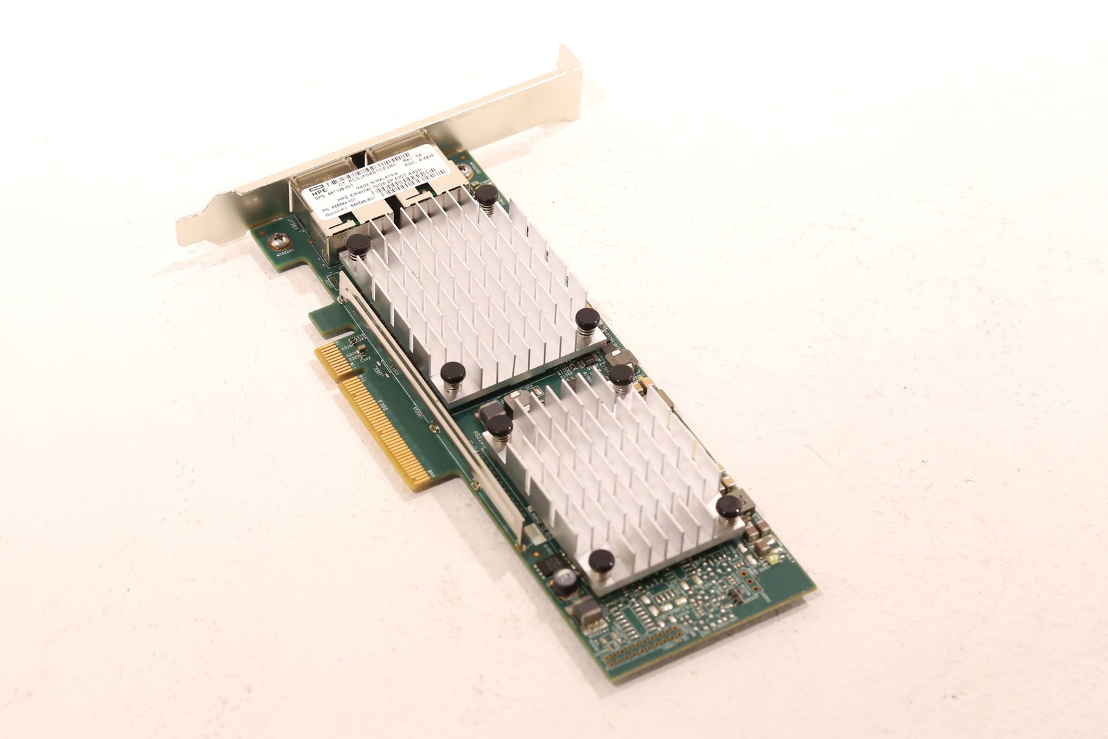HPE 530T Dual-Port 10GbE PCIe x8 Etherner Network Adapter P/N: 657128-001 Tested