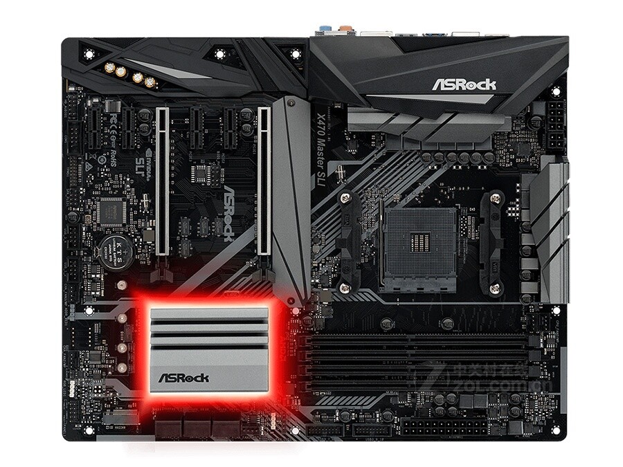 For ASROCK X470 MASTER SLI motherboard X470 AM4 4*DDR4 64G HDMI ATX Tested OK