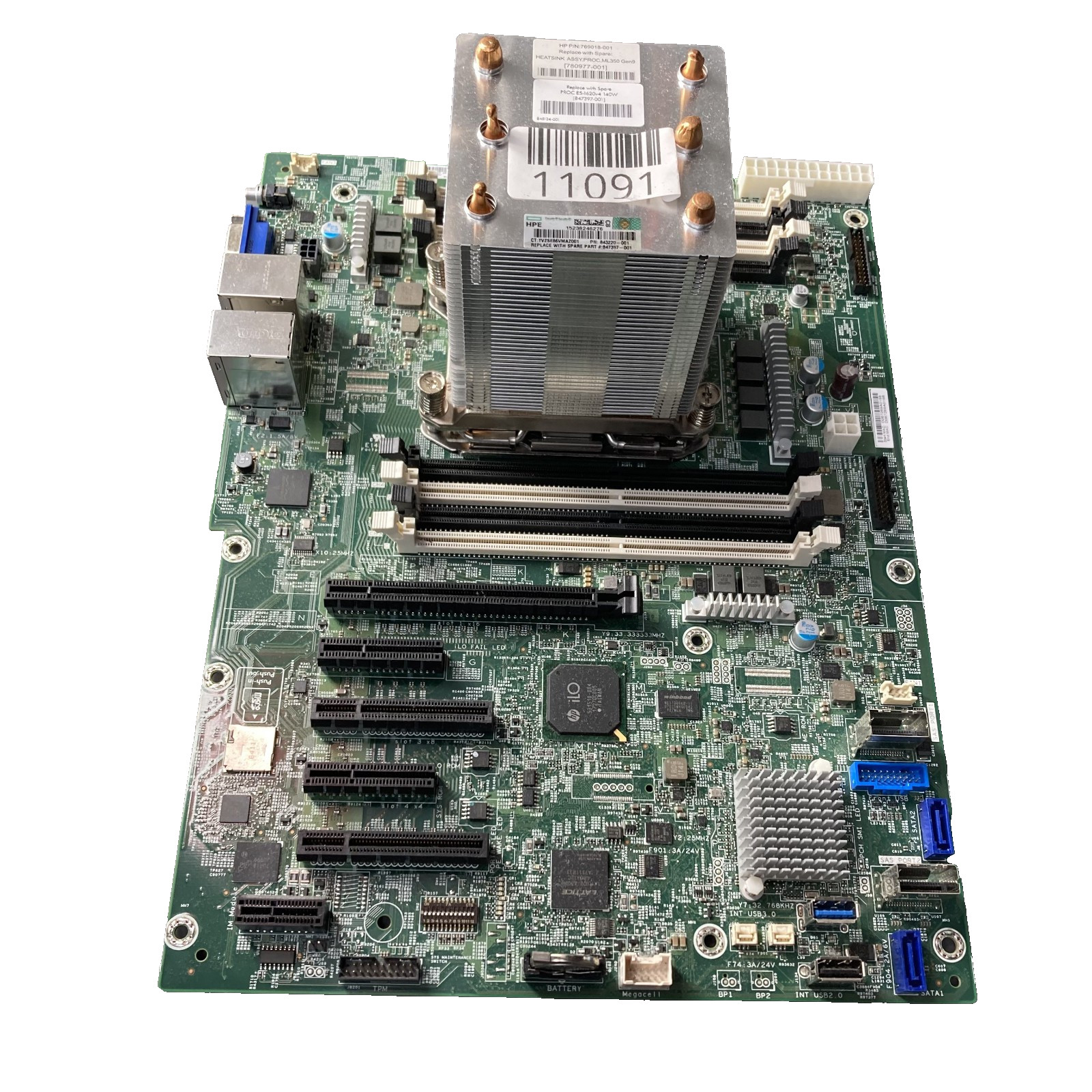 HP ProLiant ML110 G9 DDR4 LGA 2011-3 System Motherboard 791704-001 Xeon E5-1620v