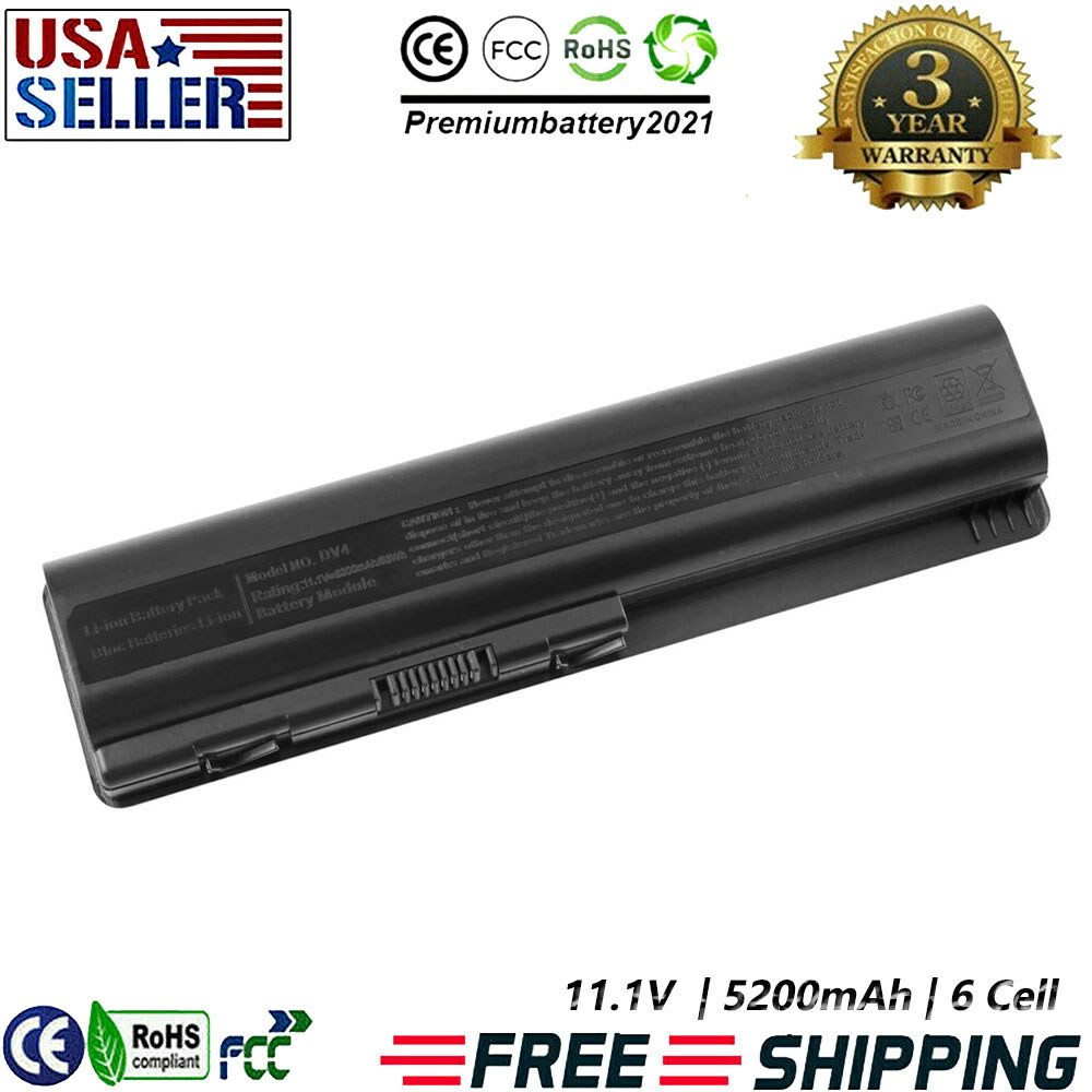 New Battery for HP/Compaq HSTNN-W49C HSTNN-W50C HSTNN-W51C HSTNN-W52C HSTNN-XB72