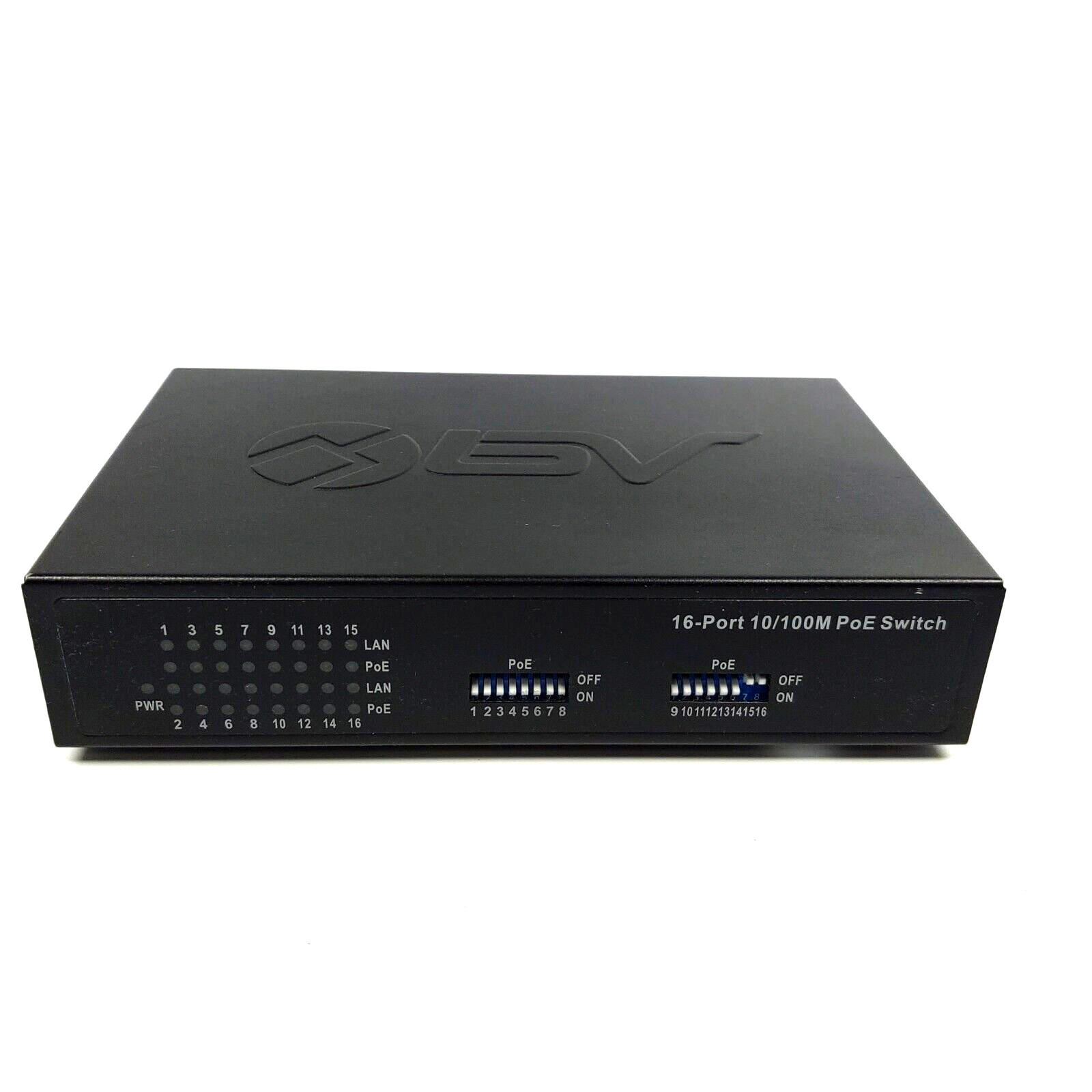BV-Tech SW-1600E 16-Port 10/100M PoE Switch AS IS