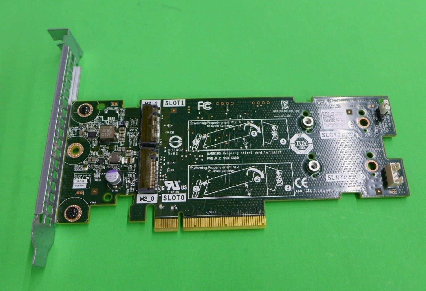 Genuine Dell BOSS-S1 2x M.2 SSD PCIe Storage Adapter Card 51CN2