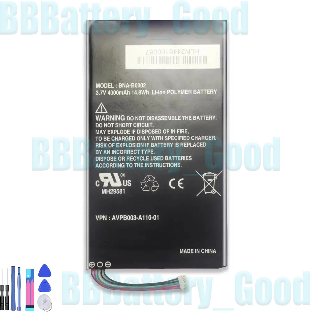 BNA-B0002 Battery For Barnes Noble NOOK HD 7 BNRV400 BNTV400 L83-4977-266-01-4
