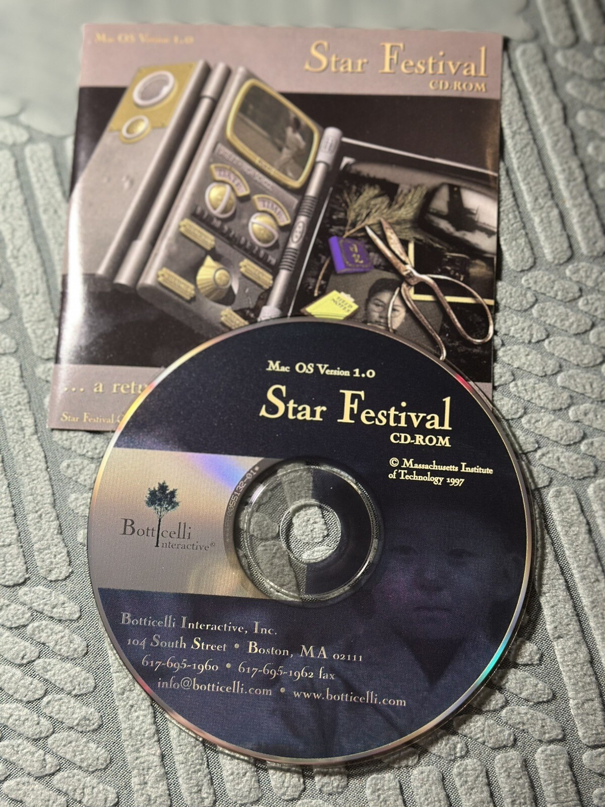 Mac OS Version 1 Star Festival..a return to Japan 1997