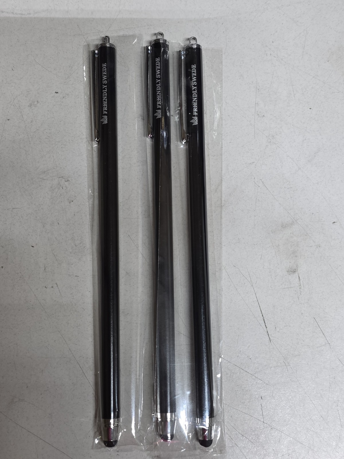 The Friendly Swede Stylus Pen for Touchscreen ༹ 3-Pack 7" High Precision