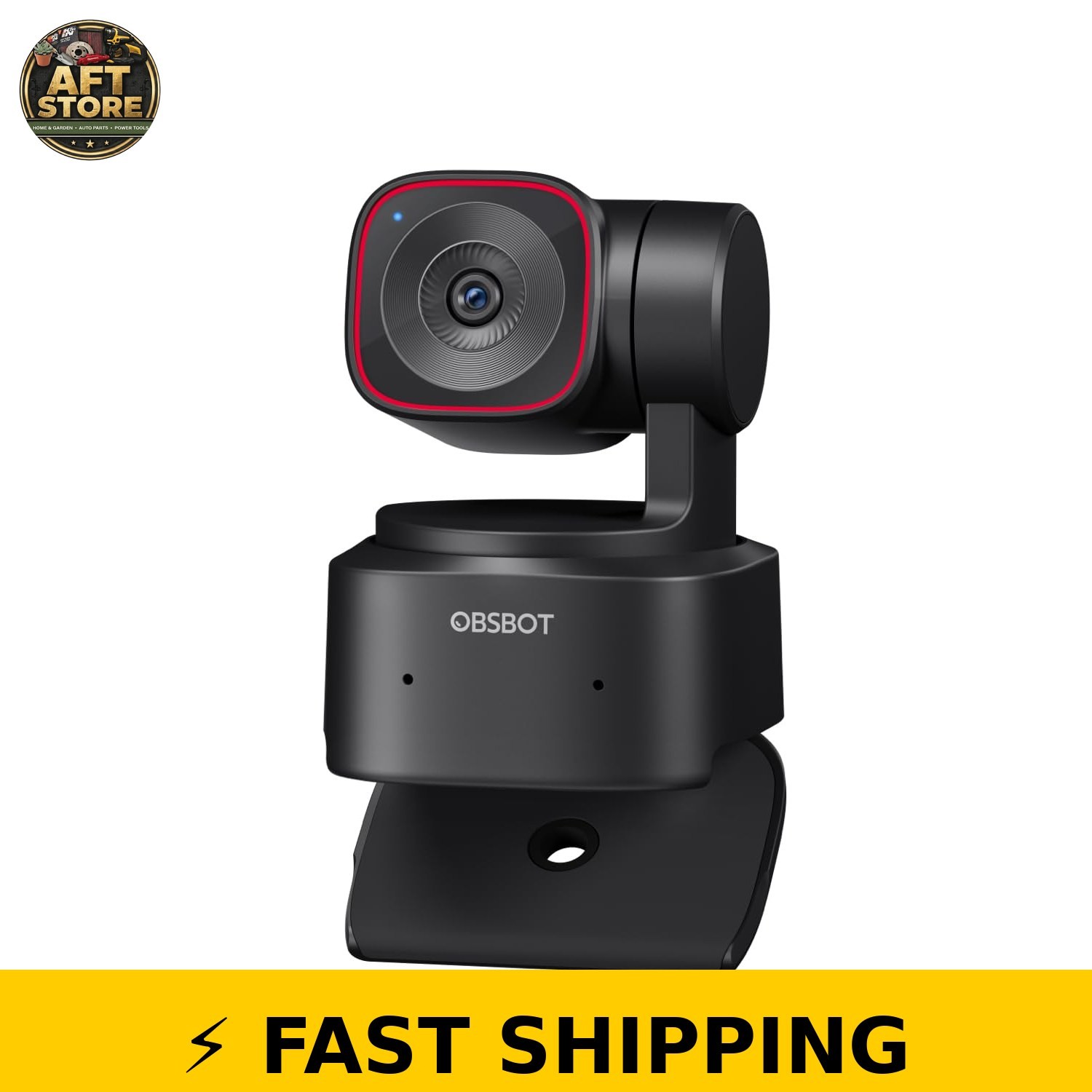 OBSBOT Tiny 2 Lite 4K Webcam - AI Tracking PTZ Streaming Camera
