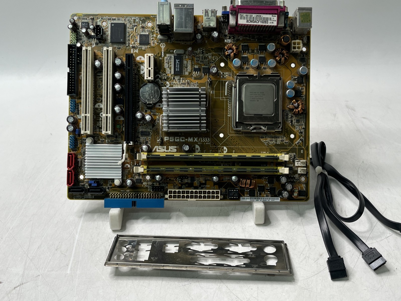 ASUS P5GC-MX Motherboard intel w/E5200 Pentium dual core/RAM
