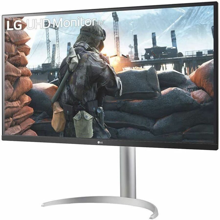 LG 32BP55U-B 32" Class 4K UHD LCD Monitor - 16:9 - Black, Textured Black - TAA