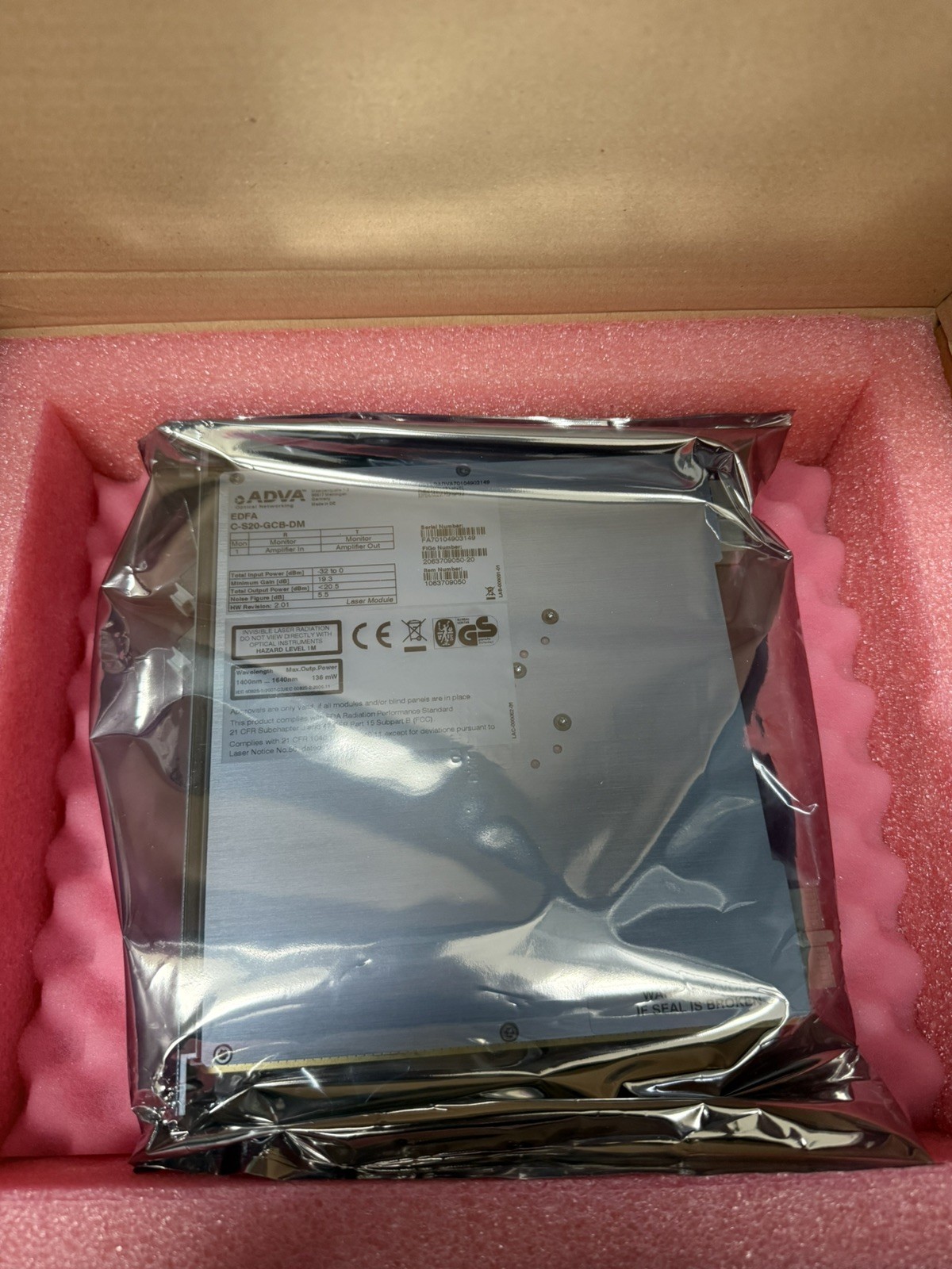 ADVA Optical Networking EDFA-C-S20-GCB-DM