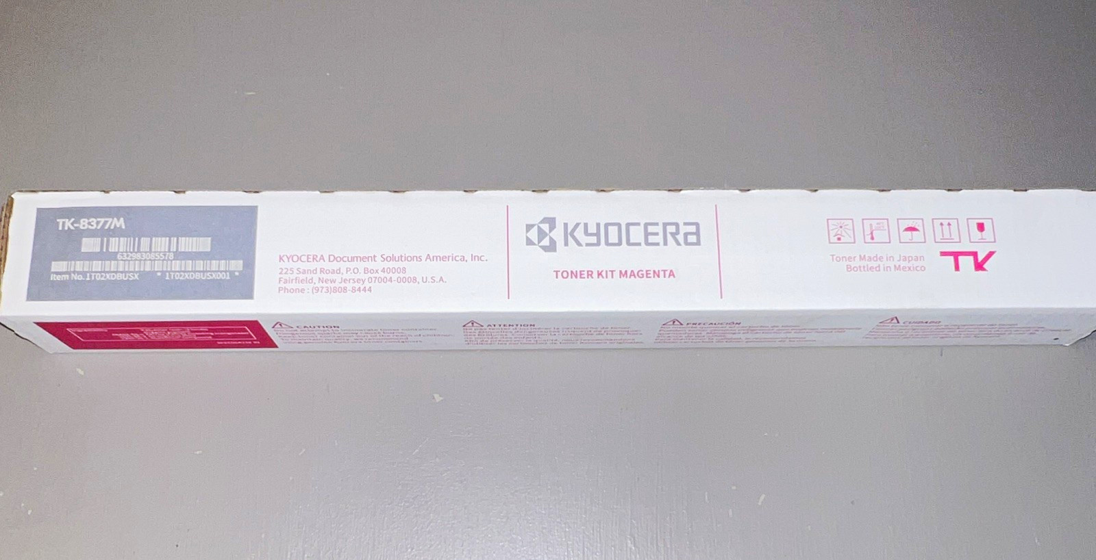Kyocera TK-8377M Genuine Original Magenta Laser Toner for TASKalfa 3554ci