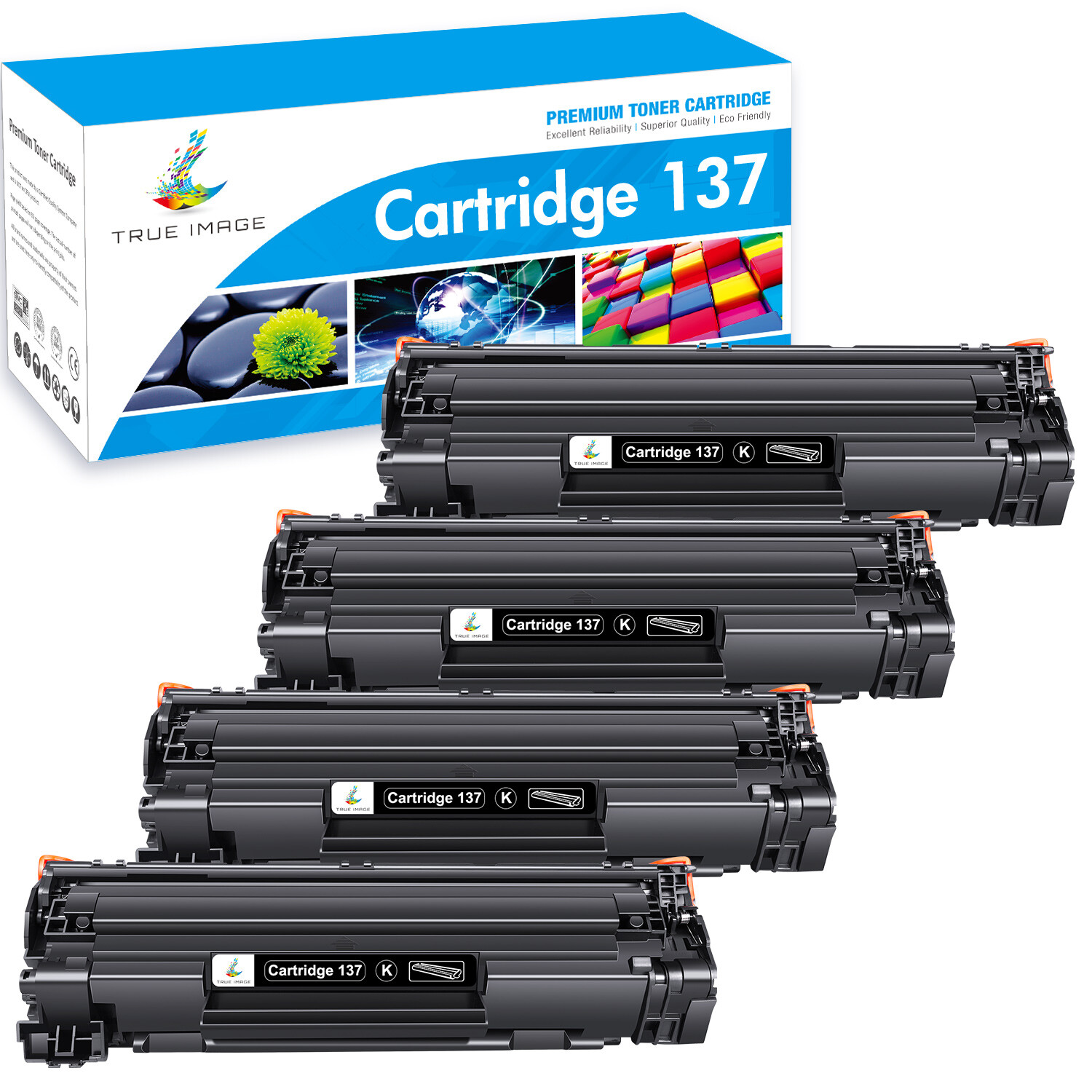 1-10 PK CRG137 Toner Cartridge for Canon 137 ImageClass D570 MF249dw MF236n Lot