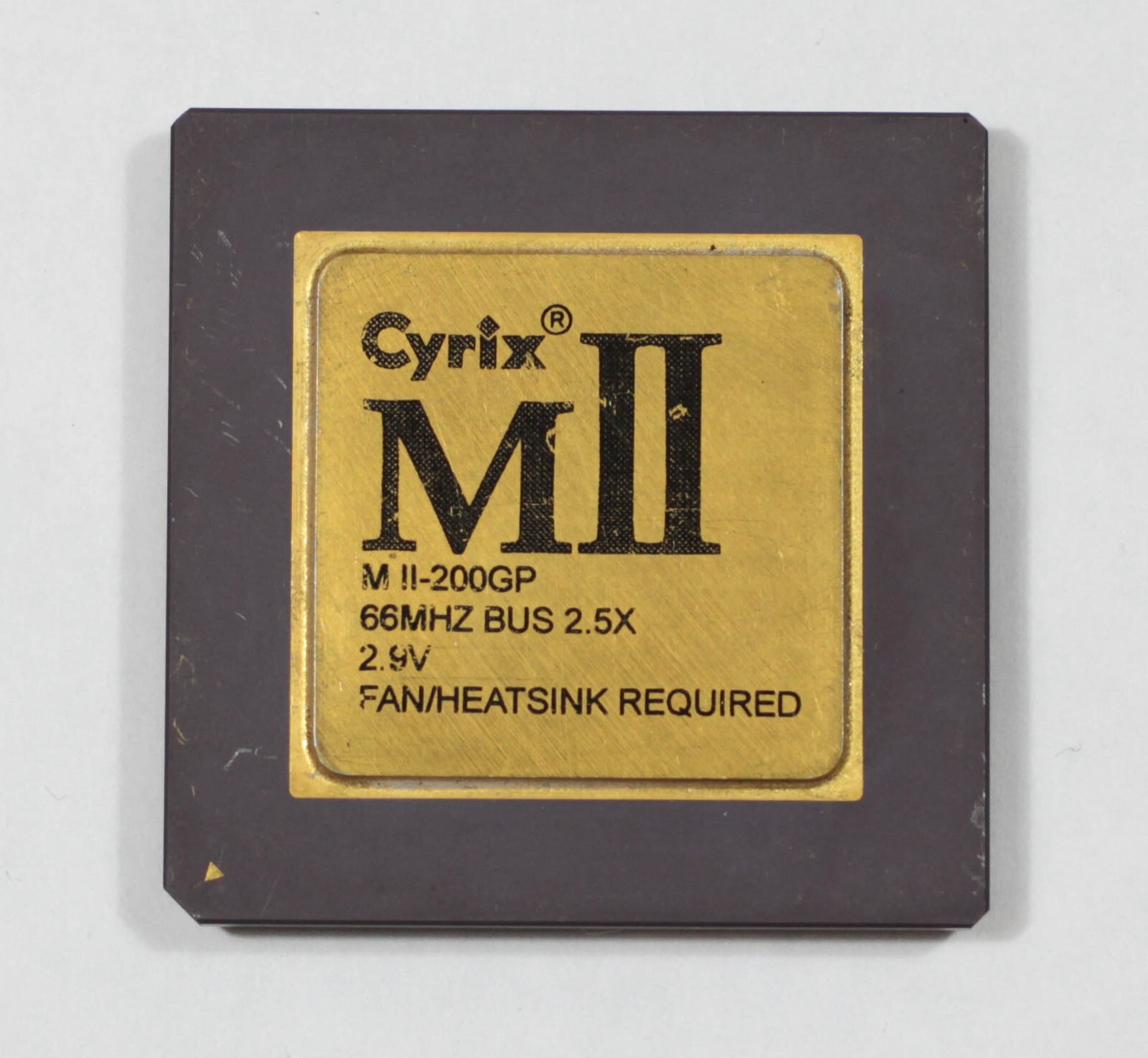 Socket 7 Processor - Cyrix MII M II-200GP - 66MHz bus - TESTED - NO TARIFF