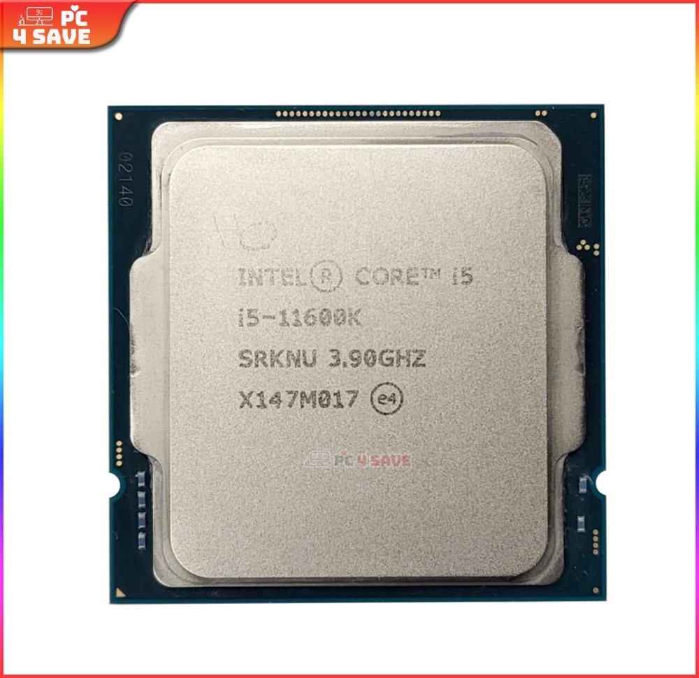 11th Gen Intel Core i5-11600K CPU SRKNU 3.9GHz 6-Core LGA1200 Desktop Processor