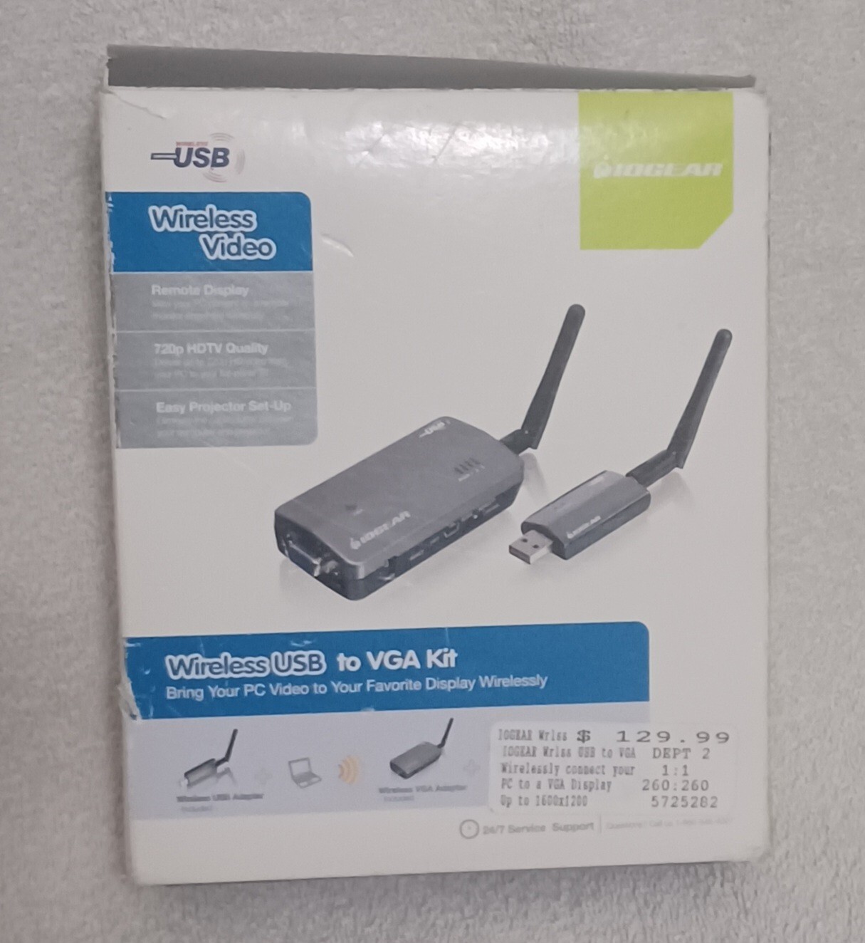Iogear Wireless USB to VGA Kit