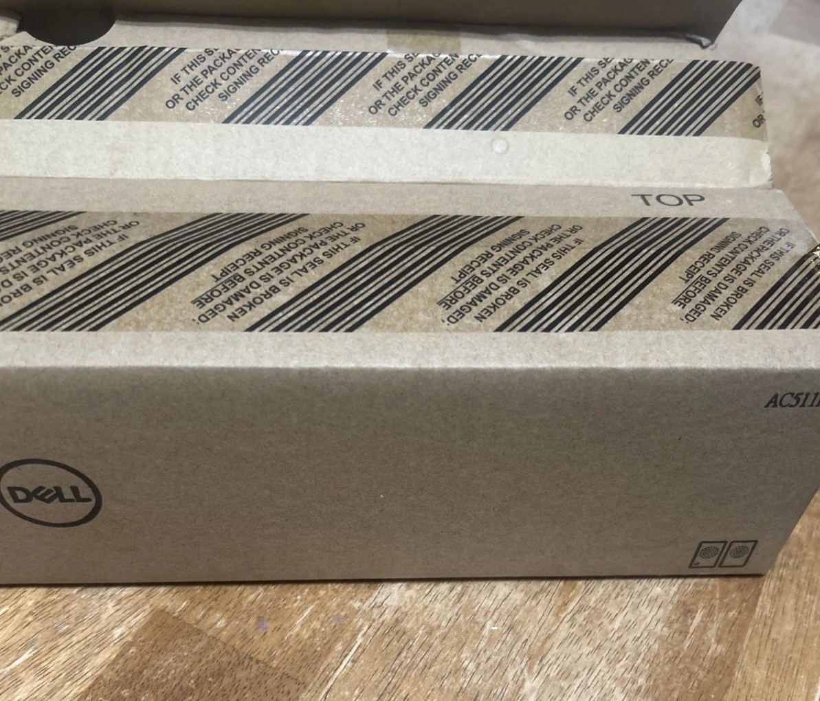 Lot of 2 Dell AC511M USB Wired Sound Bars New In Box