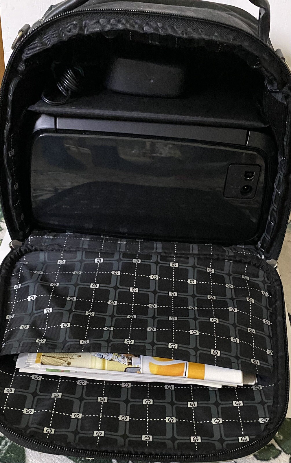 Hp PHOTOSMART A524 Portable Printer, & Case Ready To Use Tested