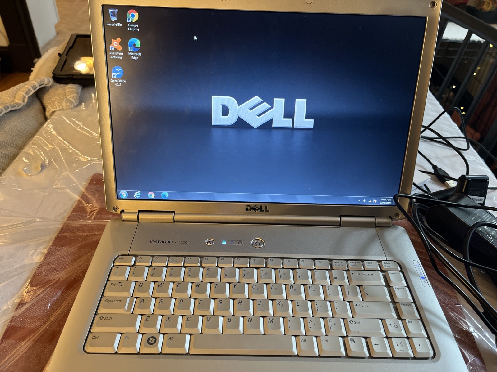 Dell Inspiron 1520 Intel Core 2 Duo For Parts Turns On Has Errors