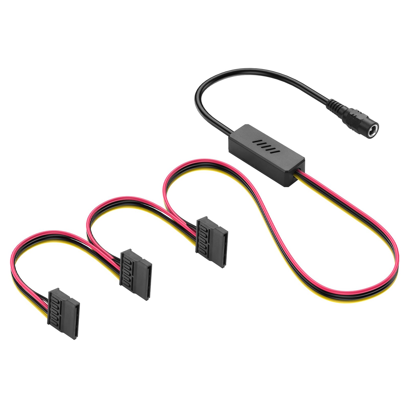 DC5525 to SATA IDE Hard Drive Power Supply Cable DC 5.5x2.5mm Female to SATA ...