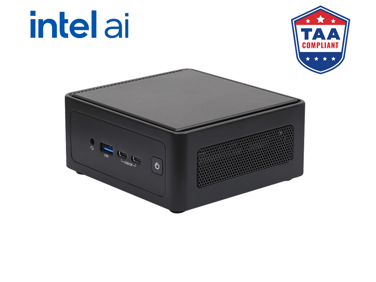 ASRock Industrial NUC BOX-358H AI Mini PC, Intel Core Ultra Processor (Series 3)