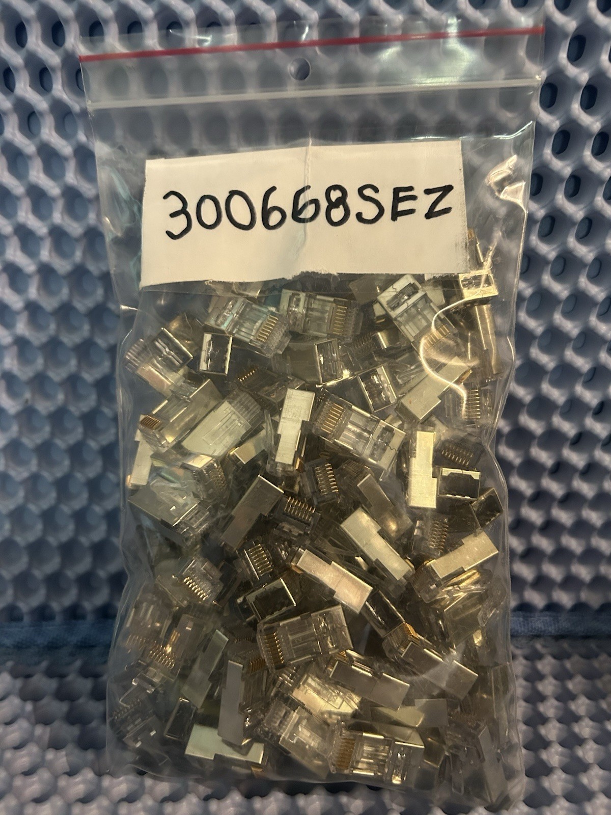 Platinum Tools 300668SEZ EZ-RJ45 Shielded Cat6 Plug - 100 Pack