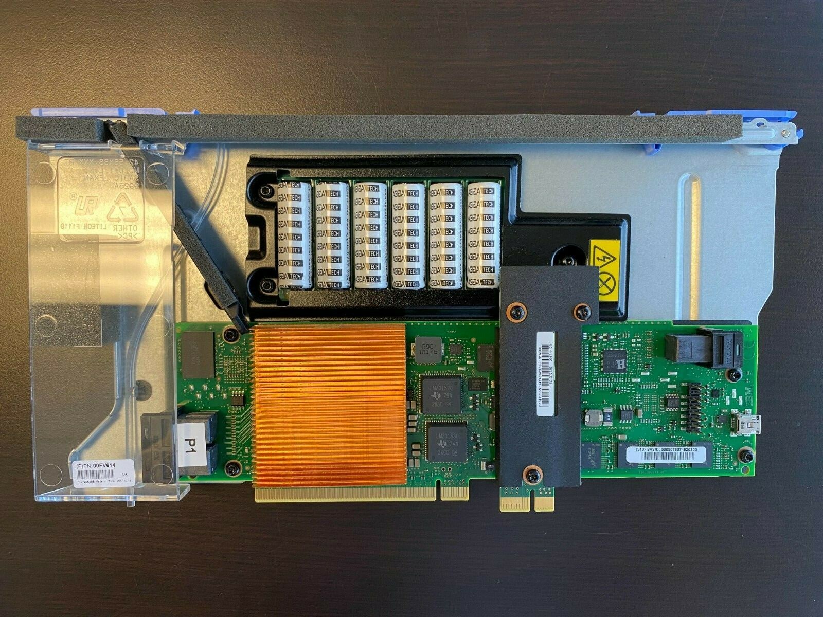 IBM 6Gb PCIe3 (x8) SAS RAID Internal Adapter 2U 57D8 