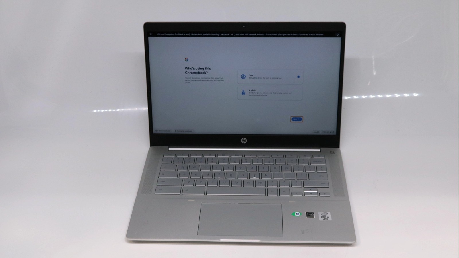 Hp Pro c640 G2 Chromebook 14" i5-10310u 8GB 64GB READ DESC