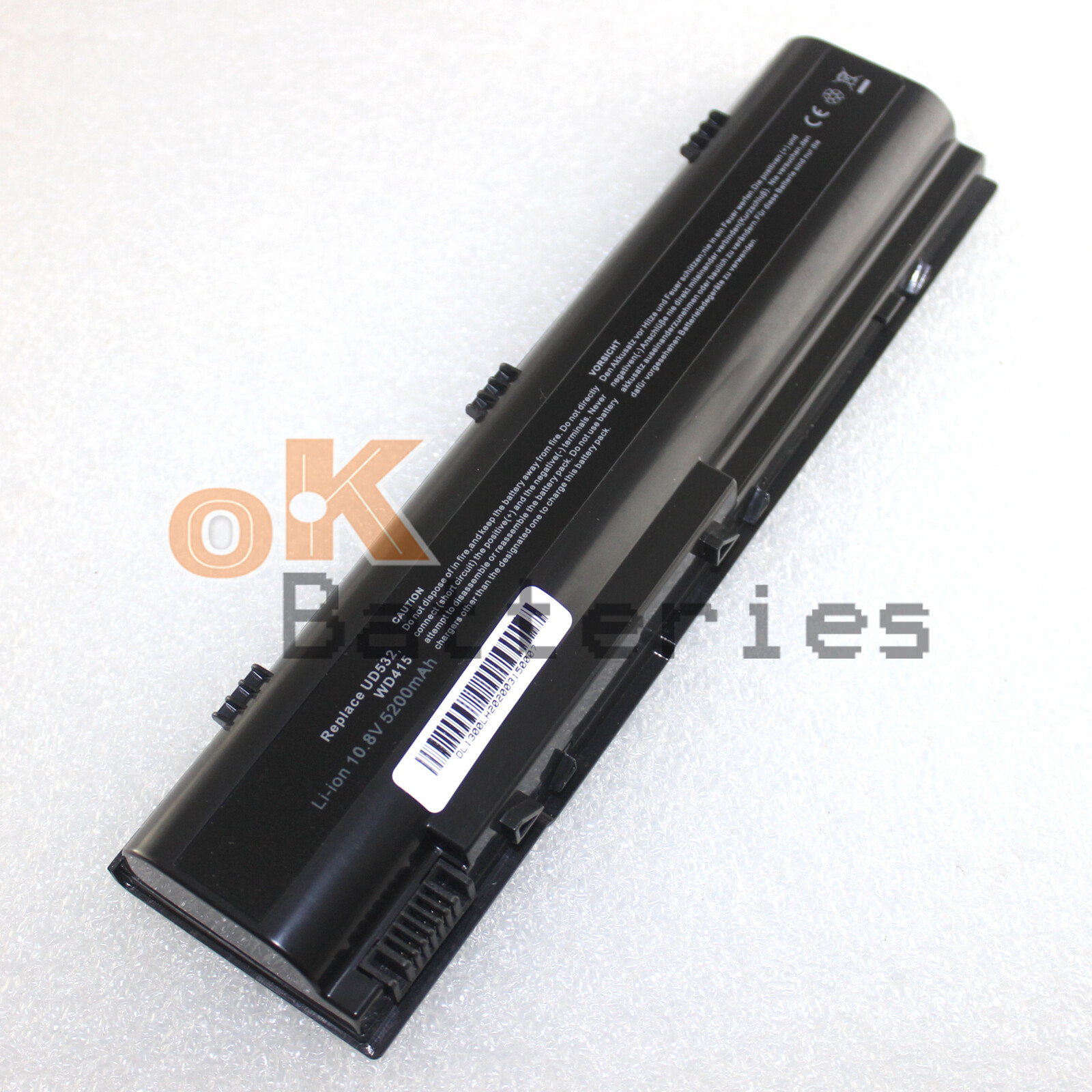 New 6Cell Battery for Dell Inspiron 1300 B120 B130 HD438 Latitude 120L 312-0416