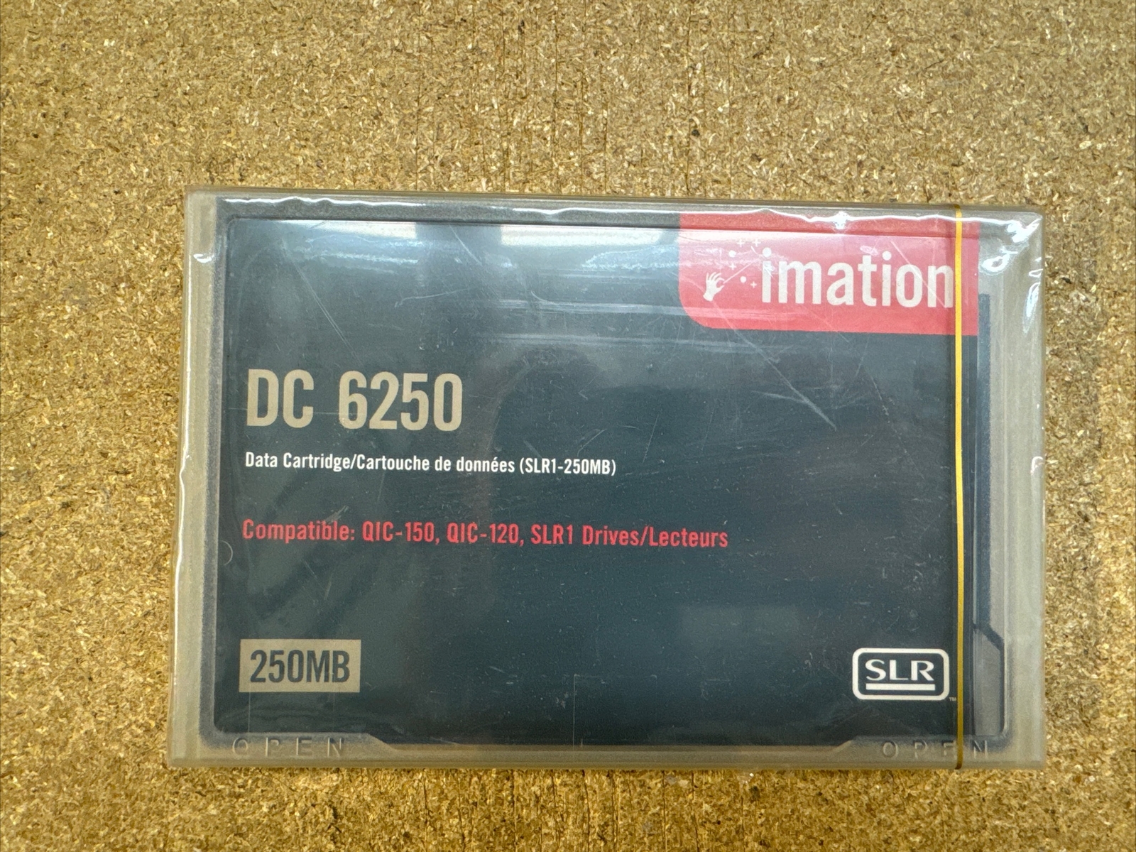 Imation DC 6250 Data Cartridges 250 MB 46157 SLR1 QIC-120 QIC-120 NEW SEALED