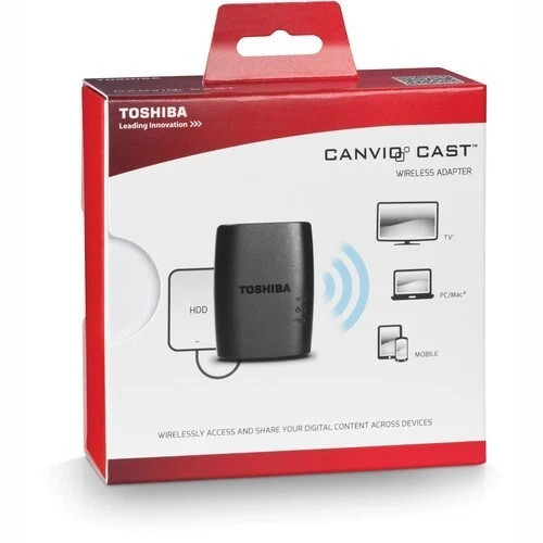 Genuine Toshiba Canvio Wireless Adapter for External Hard Drives HDWW100XKWU1