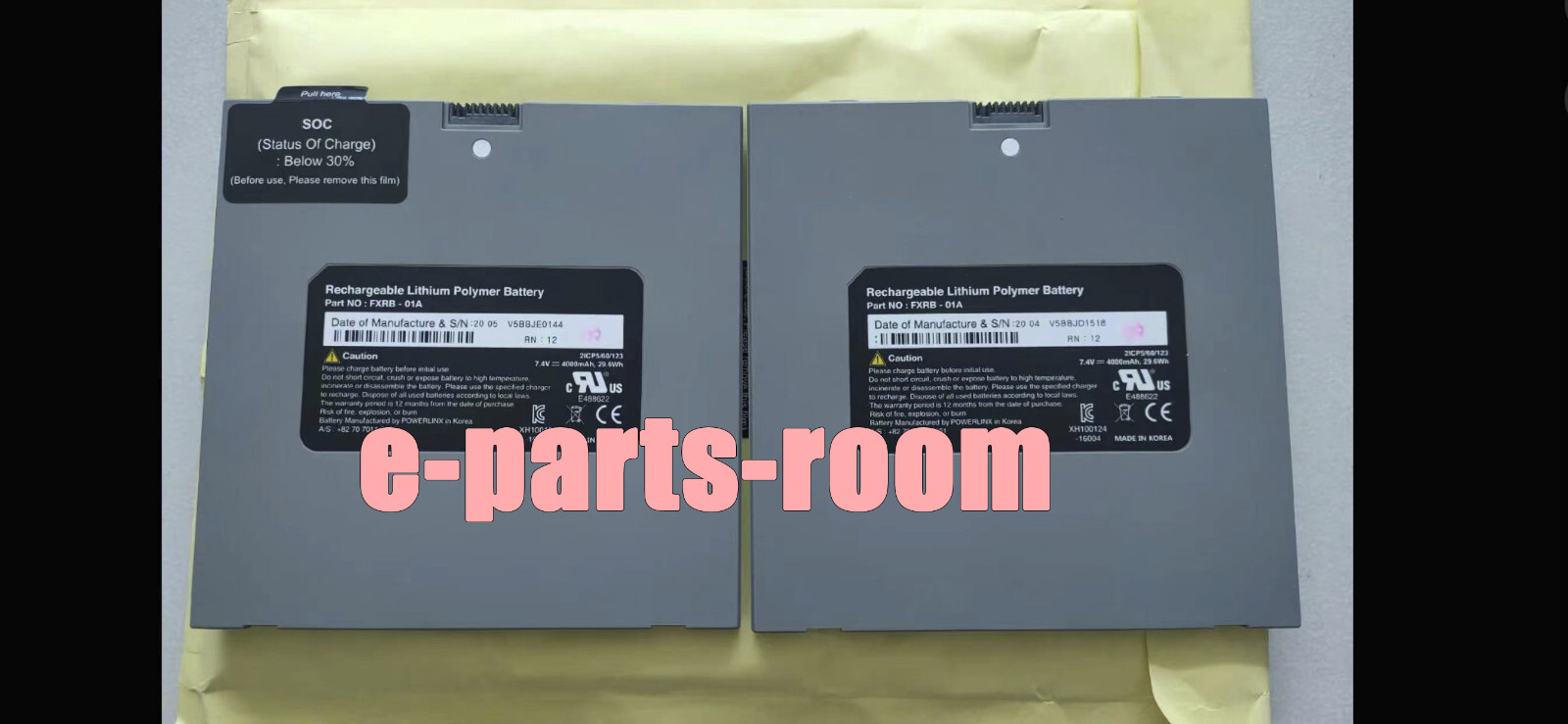 New Original FXRB-01A 29.6Wh Battery For Vieworks vivix-s 1417W Detector