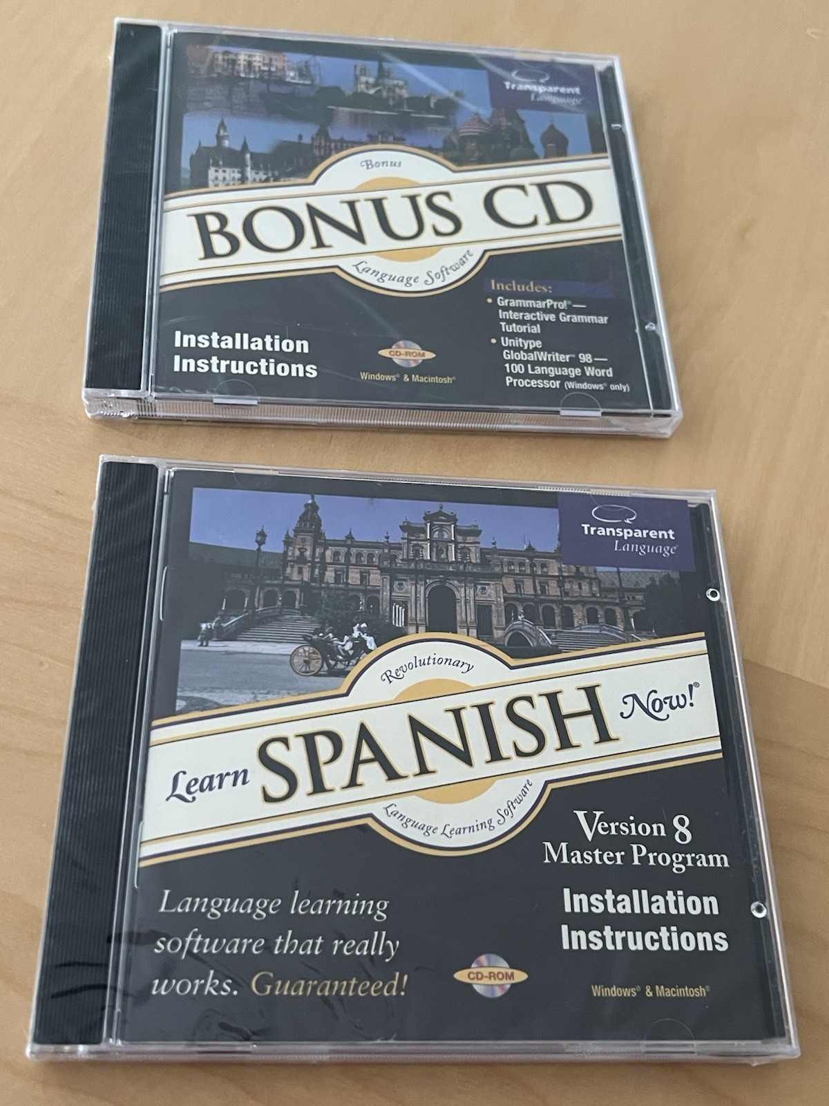 New Learn Spanish Now Transparent Language Master Program Version & Bonus CD