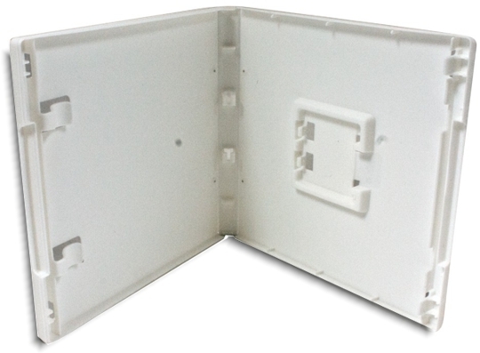2-Pak Single 12mm White NINTENDO 3DS Replacement Game Cases