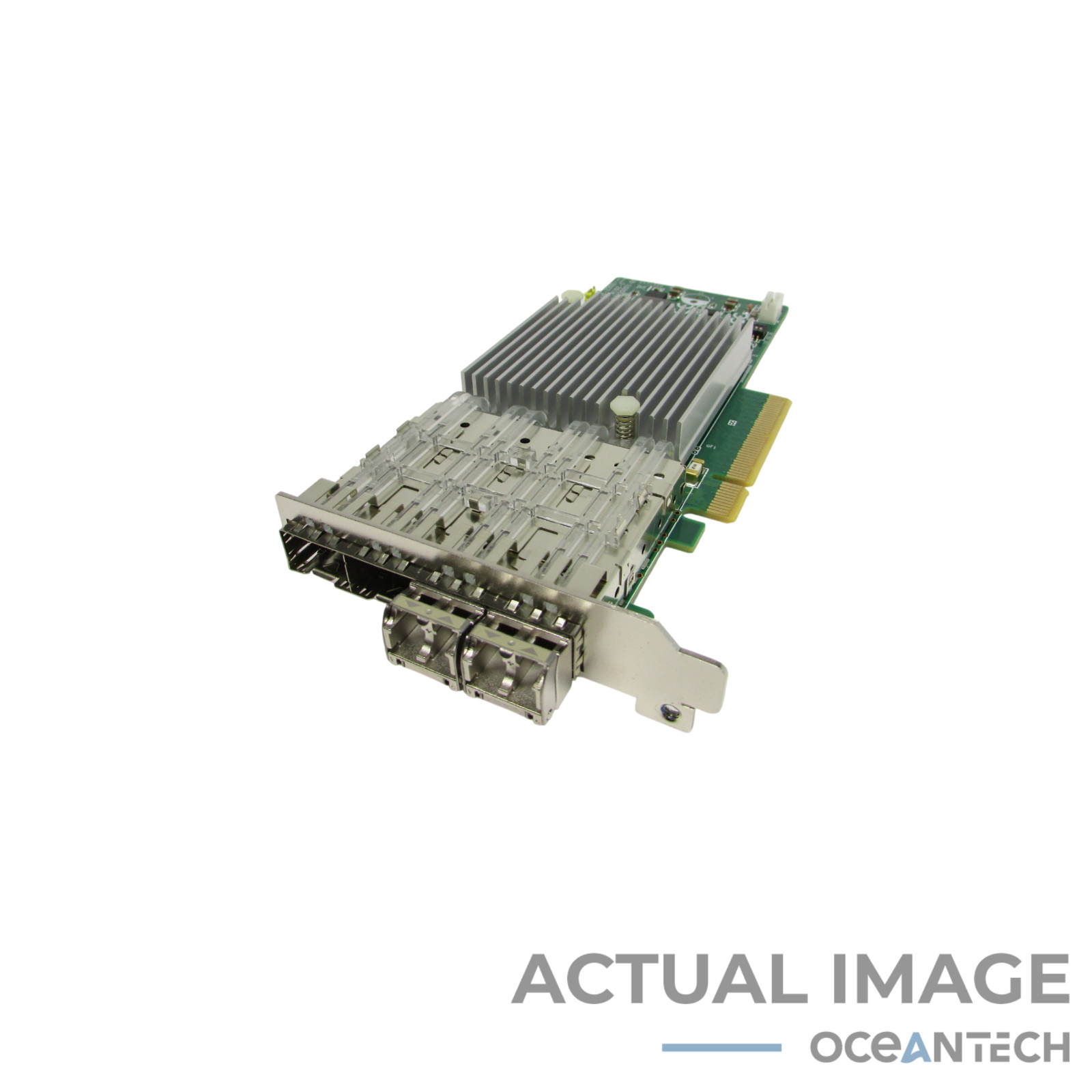 ADVANTECH PCIE-2230NP Quad Port 10GB SFP+ PCIE Network Adapter Card W/ 2x SFPS