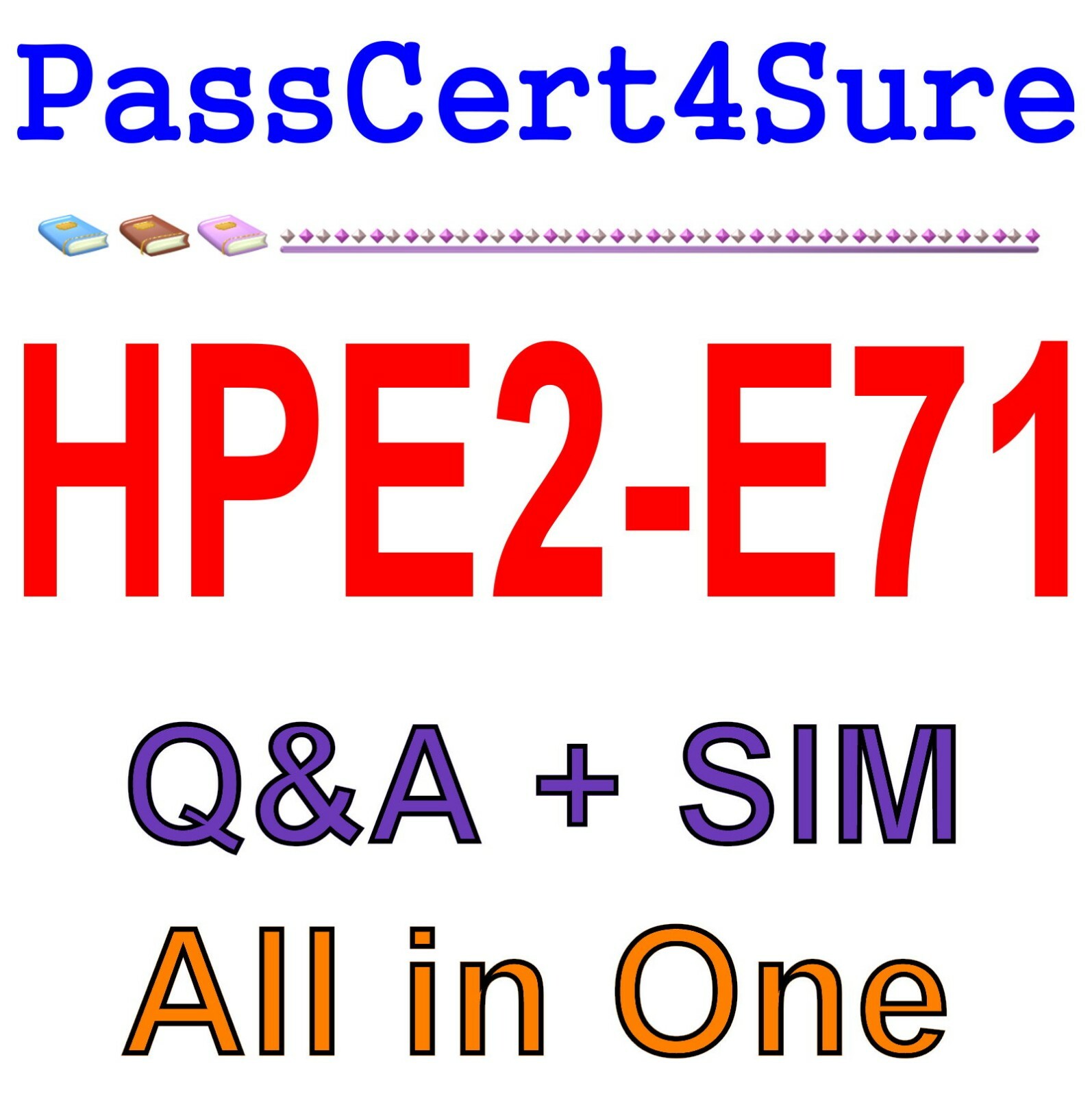 HP Introduction to Selling HPE Products, Solutions HPE2-E71 Exam Q&A+SIM