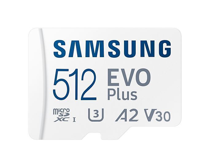 Samsung EVO Plus 512 GB MicroSDXC UHS-I Class 10 (MB-MC512KA/EU)